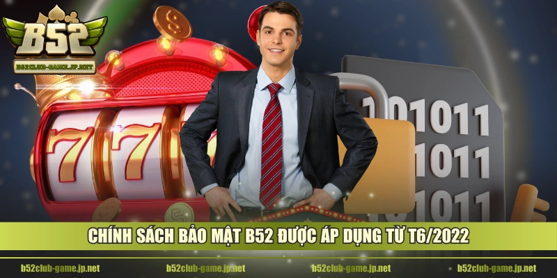 Chính sách bảo mật B52 được áp dụng từ T6/2022