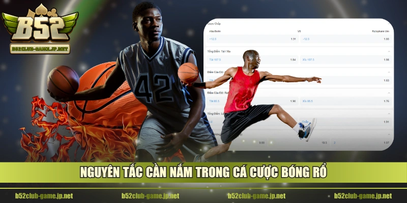 Nguyên tắc cần nắm trong cá cược bóng rổ